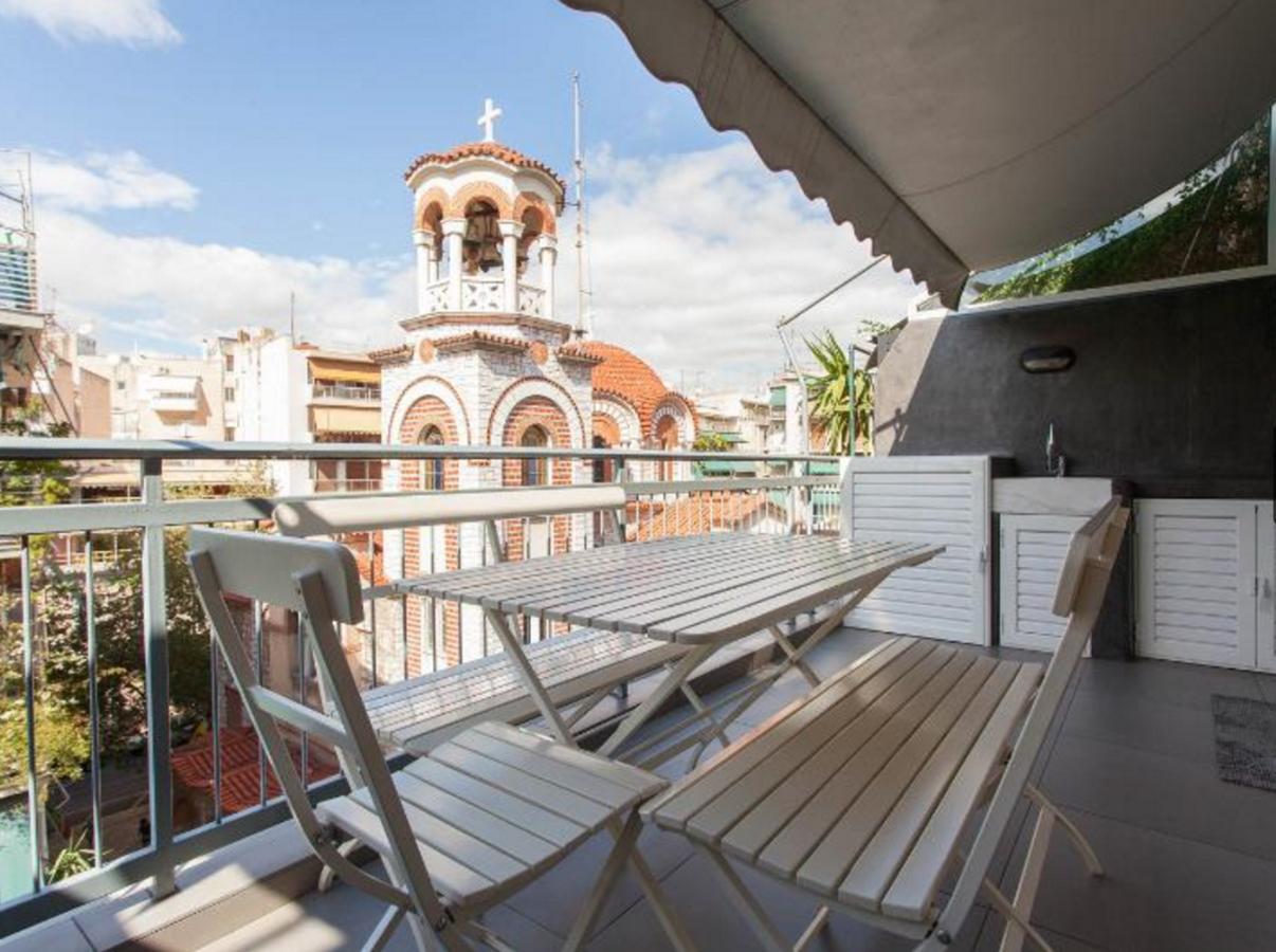 Acropolis Charming Apartment With Large Balcony - Dm17 Ateny Zewnętrze zdjęcie